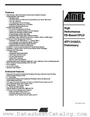 ATF1516AS-15UI192 datasheet pdf Atmel