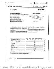 BTA23D datasheet pdf General Electric Solid State