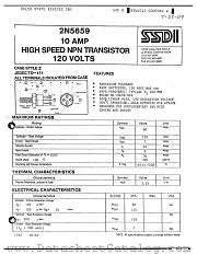 2N5008 datasheet pdf Solid State Devices Inc