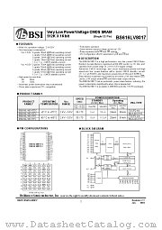 BS616LV8017FC-55 datasheet pdf Brilliance Semiconductor