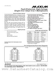 MAX4509ESE datasheet pdf MAXIM - Dallas Semiconductor