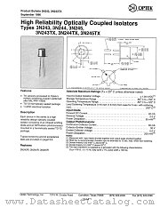 3N244TX datasheet pdf Optek Technology