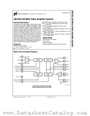 LM1202N datasheet pdf National Semiconductor