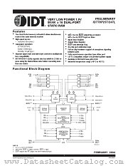 IDT70P24755BYI datasheet pdf IDT