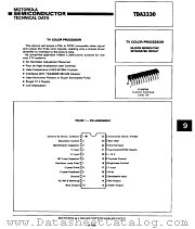 TDA3330P datasheet pdf Motorola