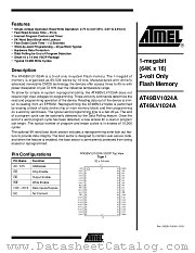 AT49LV1024A-45VL datasheet pdf Atmel