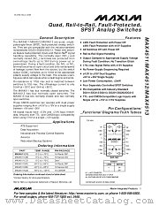 MAX4513MJE datasheet pdf MAXIM - Dallas Semiconductor