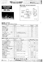 2SK2286 datasheet pdf Shindengen