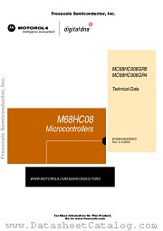 MC908GR8MFAR2 datasheet pdf Motorola