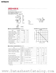 2SB1031 datasheet pdf Hitachi Semiconductor