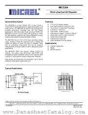 MIC5264-3.0 datasheet pdf Micrel Semiconductor