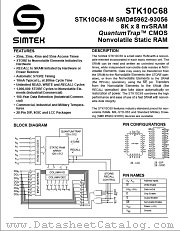 STK10C68-KF55M datasheet pdf SIMTEK