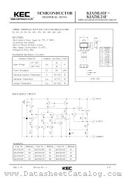 KIA78L07F datasheet pdf Korea Electronics (KEC)
