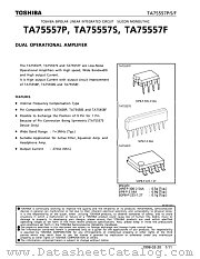 TA75557 datasheet pdf TOSHIBA