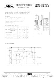 KIA78L13BP datasheet pdf Korea Electronics (KEC)