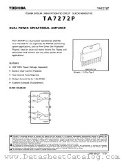 TA7272 datasheet pdf TOSHIBA