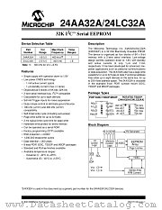 24LC32A-E/PG datasheet pdf Microchip