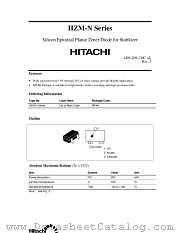 HZM2.0N datasheet pdf Hitachi Semiconductor