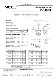 KA4A4Z datasheet pdf NEC