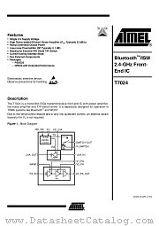 T7024-TRS datasheet pdf Atmel