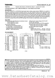 TC55V1403FT-20 datasheet pdf TOSHIBA