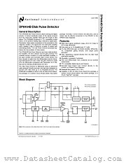 DP8464BN datasheet pdf National Semiconductor