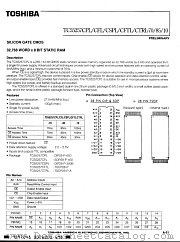 TC55257CPL-70 datasheet pdf TOSHIBA