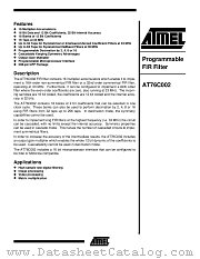 AT76C002 datasheet pdf Atmel