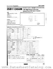 2SB1130AM datasheet pdf ROHM