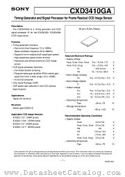 ICX224 datasheet pdf SONY