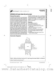 DP8459TP-10 datasheet pdf National Semiconductor