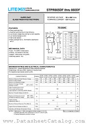 STPR840DF datasheet pdf Lite-On Technology Corporation