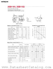 2SB1102 datasheet pdf Hitachi Semiconductor
