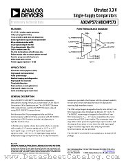 ADCMP573BCP datasheet pdf Analog Devices
