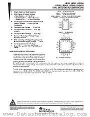 LM393YPW datasheet pdf Texas Instruments