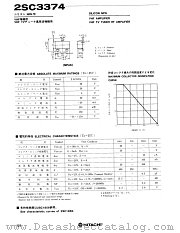 2SC3374 datasheet pdf Hitachi Semiconductor