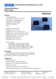 EL816Y datasheet pdf Everlight Electronics