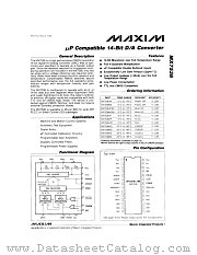 MX7536BD datasheet pdf MAXIM - Dallas Semiconductor