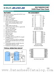 DS17485S-3 datasheet pdf MAXIM - Dallas Semiconductor
