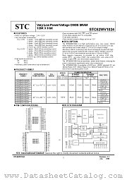 STC62WV1024PC-70 datasheet pdf etc