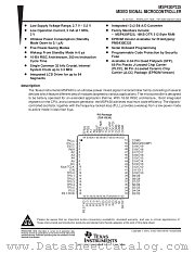 MSP430P325PG datasheet pdf Texas Instruments