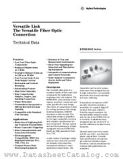 HFBR-1526 datasheet pdf Agilent (Hewlett-Packard)