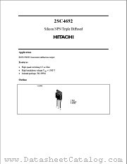 2SC4692 datasheet pdf Hitachi Semiconductor