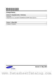 MR18R1628EG0-CK8 datasheet pdf Samsung Electronic