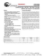 CY7C1371D-133BZXC datasheet pdf Cypress