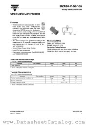 BZX84C2V4-V datasheet pdf Vishay