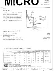 MSB52C datasheet pdf Micro Electronics