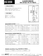 2SC3206 datasheet pdf Korea Electronics (KEC)