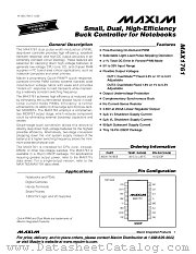MAX1761EEE datasheet pdf MAXIM - Dallas Semiconductor