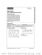 DM74LS367 datasheet pdf Fairchild Semiconductor